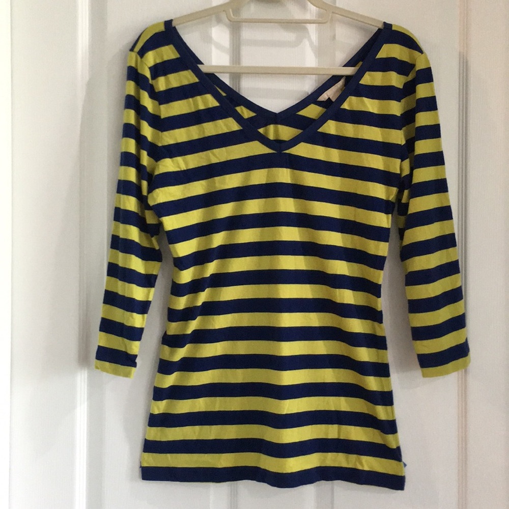 Double V-neck top